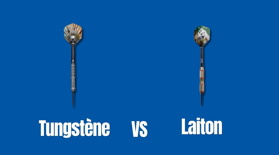 Tungstène vs Laiton : quelle différence entre les fléchettes ?