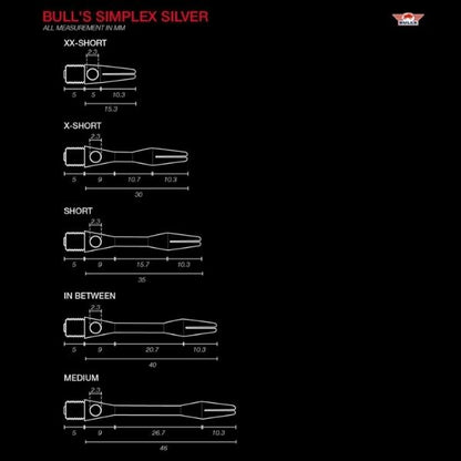 Bull’s Simplex Shafts Aluminium
