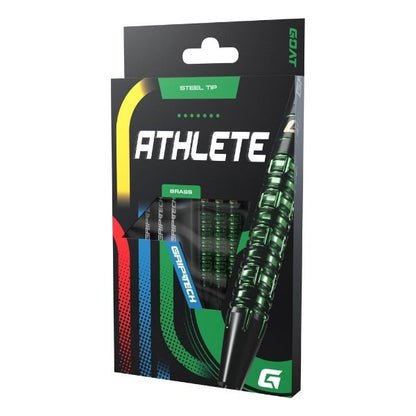 GOAT Athlete Darts Steel Tip Brass Green 10g