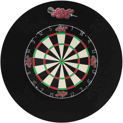 Shot 4pce Dartboard Surround Noir