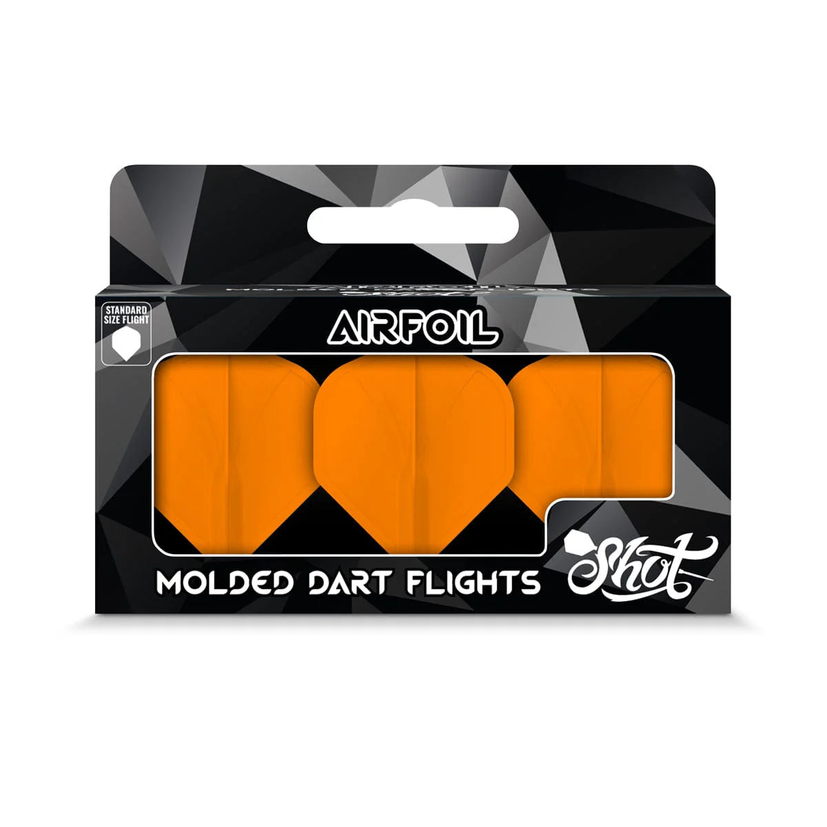 Airfoil Molded Flight No.2 Shot – Packaging Orange - Darts180
