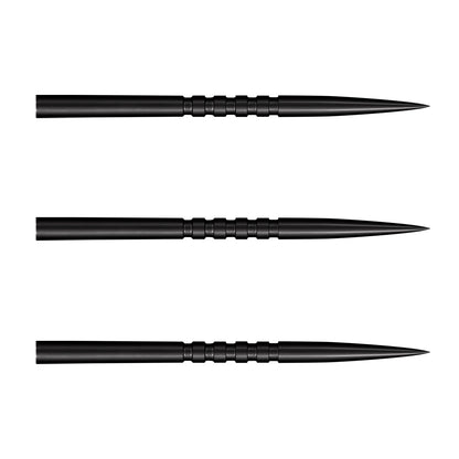 Grip Points 45mm Black – Fléchettes acier Shot - Darts180