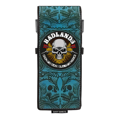 Shot Inked Dart Étui Badlands Bleu