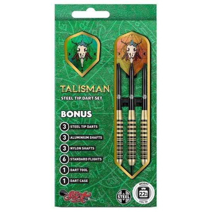 Shot Talisman Steeltip Darts 24g