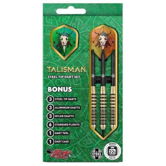Shot Talisman Steeltip Darts 24g