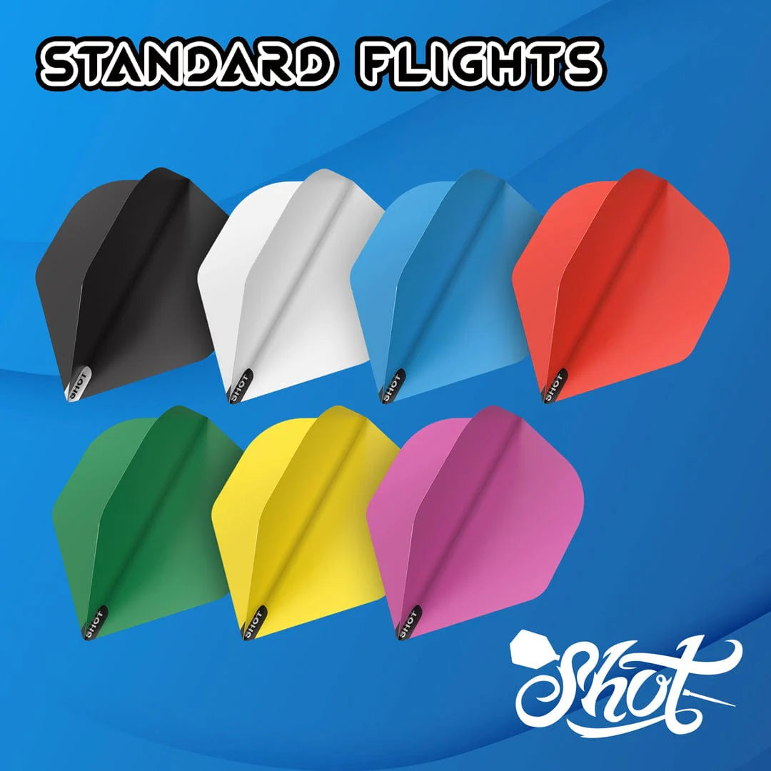 Ailettes Standard Noir No.2 Flight - visuel 2 darts180