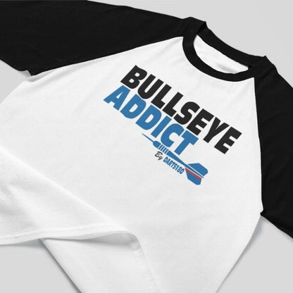 T-shirt Darts180 “Bullseye Addict” Bicolore