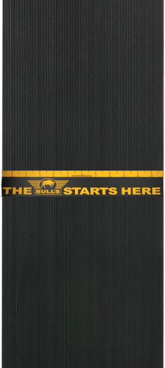 Bull's Rubber Dartmat 300 x 60cm + Throwline