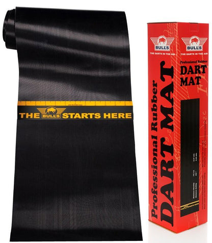 Bull's Rubber Dartmat 300 x 60cm + Throwline